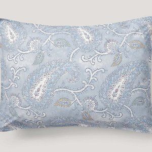 Ralph Lauren Karina Paisley Standard Pillow Shams Set of 2 Blue Multi New